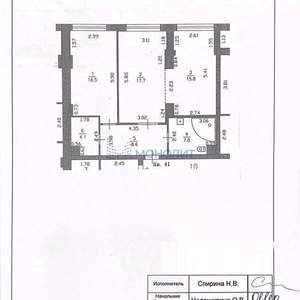 2-к квартира, вторичка, 70м2, 3/17 этаж