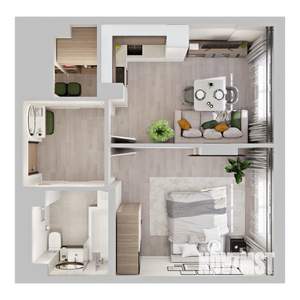 1-к квартира, вторичка, 41м2, 10/10 этаж