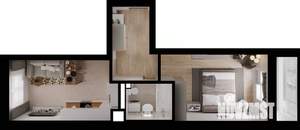 1-к квартира, вторичка, 42м2, 3/4 этаж