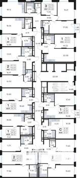 3-к квартира, вторичка, 86м2, 6/13 этаж