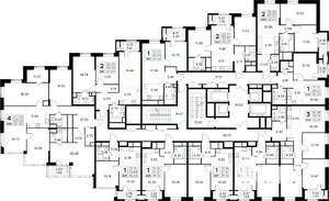 2-к квартира, вторичка, 61м2, 27/32 этаж