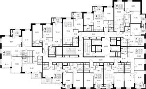 1-к квартира, вторичка, 44м2, 29/32 этаж