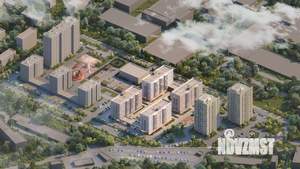 1-к квартира, строящийся дом, 39м2, 14/17 этаж