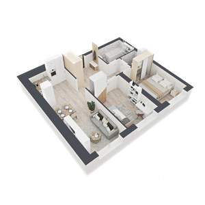 2-к квартира, вторичка, 70м2, 15/24 этаж