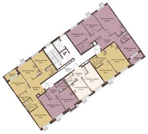 1-к квартира, вторичка, 41м2, 4/12 этаж