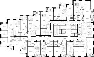 1-к квартира, вторичка, 40м2, 23/32 этаж