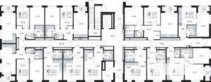 2-к квартира, вторичка, 60м2, 1/9 этаж