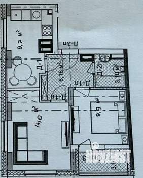 2-к квартира, вторичка, 46м2, 13/24 этаж