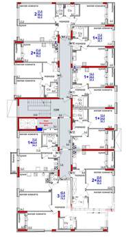 3-к квартира, вторичка, 79м2, 2/4 этаж