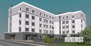 1-к квартира, строящийся дом, 45м2, 4/5 этаж