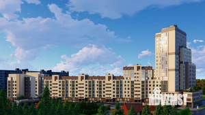 3-к квартира, строящийся дом, 82м2, 3/7 этаж