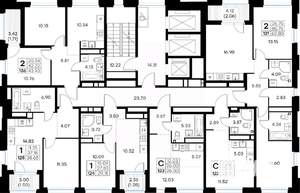 Студия квартира, вторичка, 23м2, 22/30 этаж