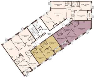 2-к квартира, вторичка, 59м2, 2/12 этаж