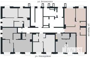 2-к квартира, вторичка, 70м2, 1/9 этаж