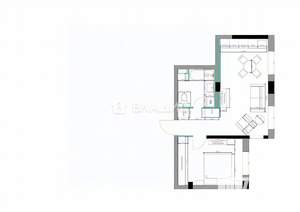 1-к квартира, вторичка, 43м2, 2/25 этаж