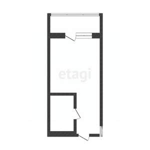 Студия квартира, вторичка, 26м2, 2/10 этаж
