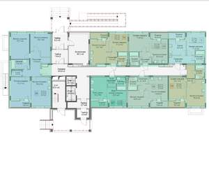 1-к квартира, строящийся дом, 36м2, 1/10 этаж