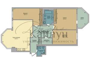 4-к квартира, вторичка, 147м2, 5/8 этаж