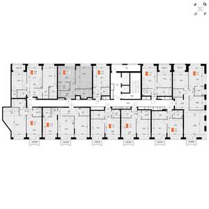 2-к квартира, вторичка, 55м2, 4/16 этаж