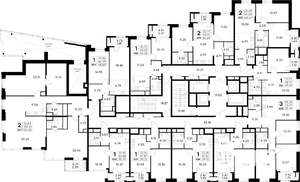 1-к квартира, вторичка, 49м2, 25/32 этаж