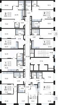 2-к квартира, вторичка, 55м2, 5/13 этаж