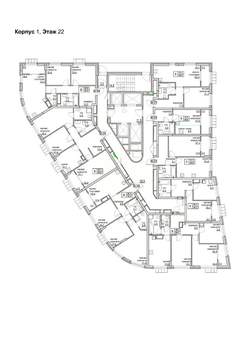 Студия квартира, вторичка, 27м2, 22/24 этаж