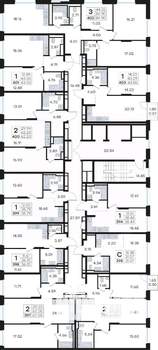 3-к квартира, вторичка, 85м2, 5/13 этаж
