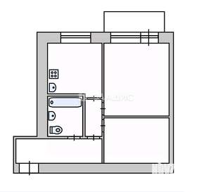 1-к квартира, вторичка, 31м2, 3/5 этаж