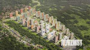 1-к квартира, строящийся дом, 26м2, 10/25 этаж
