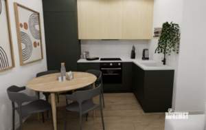 1-к квартира, строящийся дом, 30м2, 13/24 этаж