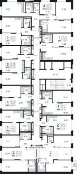 2-к квартира, вторичка, 62м2, 4/13 этаж