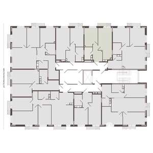 1-к квартира, строящийся дом, 41м2, 6/8 этаж