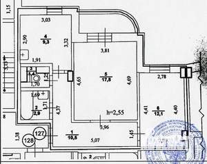 2-к квартира, вторичка, 54м2, 7/17 этаж