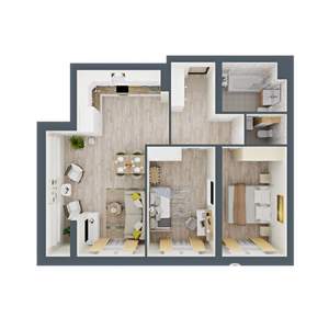 2-к квартира, вторичка, 80м2, 6/24 этаж