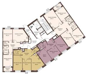 2-к квартира, вторичка, 57м2, 3/12 этаж