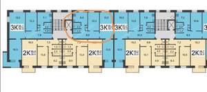 3-к квартира, вторичка, 60м2, 1/9 этаж