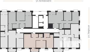 2-к квартира, вторичка, 67м2, 12/13 этаж