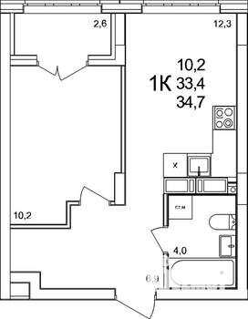 Фото квартиры на продажу (3)