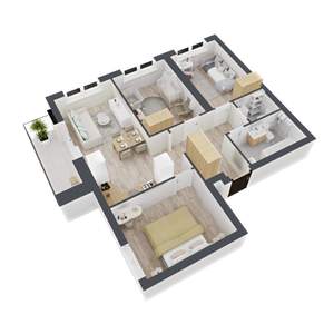 3-к квартира, вторичка, 78м2, 2/24 этаж