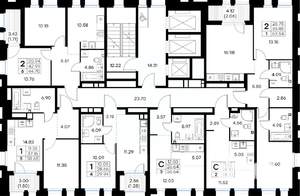 1-к квартира, вторичка, 30м2, 2/30 этаж