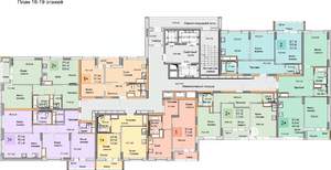 2-к квартира, вторичка, 58м2, 18/25 этаж