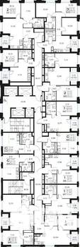 1-к квартира, вторичка, 42м2, 8/30 этаж