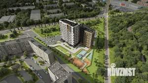 1-к квартира, строящийся дом, 37м2, 7/16 этаж