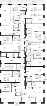 2-к квартира, вторичка, 56м2, 5/13 этаж