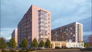 2-к квартира, строящийся дом, 60м2, 4/17 этаж