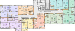 2-к квартира, вторичка, 56м2, 17/25 этаж