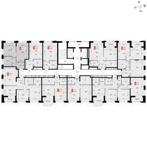 1-к квартира, вторичка, 45м2, 13/16 этаж