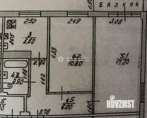 2-к квартира, вторичка, 42м2, 2/5 этаж