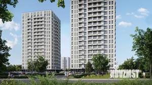 2-к квартира, вторичка, 53м2, 14/17 этаж