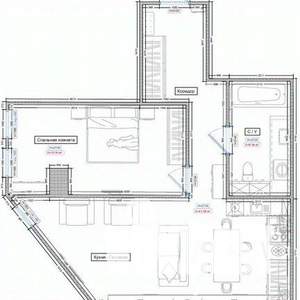 2-к квартира, вторичка, 69м2, 6/9 этаж